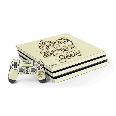 Disney Tinker Bell Leave A Little Sparkle PS4 Pro Bundle Skin