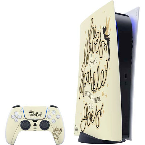 Disney Tinker Bell Leave A Little Sparkle PS5 Digital Edition Bundle Skin