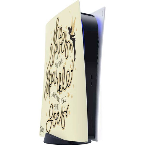 Disney Tinker Bell Leave A Little Sparkle PS5 Digital Edition Console Skin