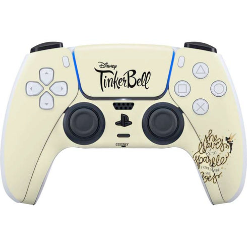 Disney Tinker Bell Leave A Little Sparkle PS5 Controller Skin