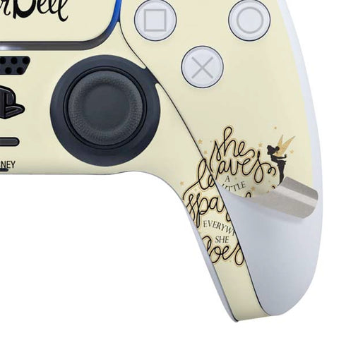 Disney Tinker Bell Leave A Little Sparkle PS5 Controller Skin