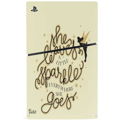 Disney Tinker Bell Leave A Little Sparkle PS5 Slim Disk Bundle Skin