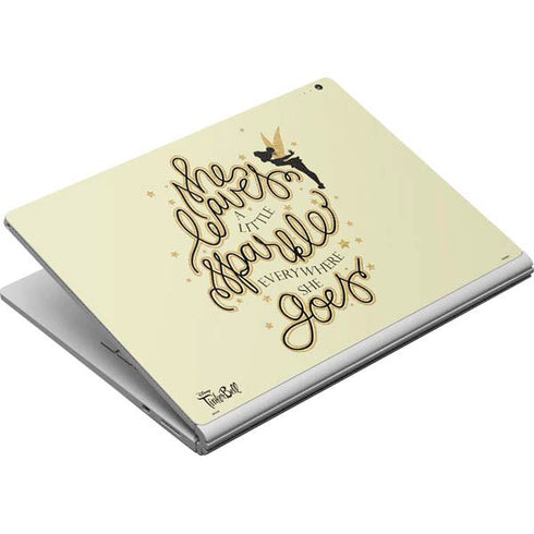 Disney Tinker Bell Leave A Little Sparkle Surface Book Skin
