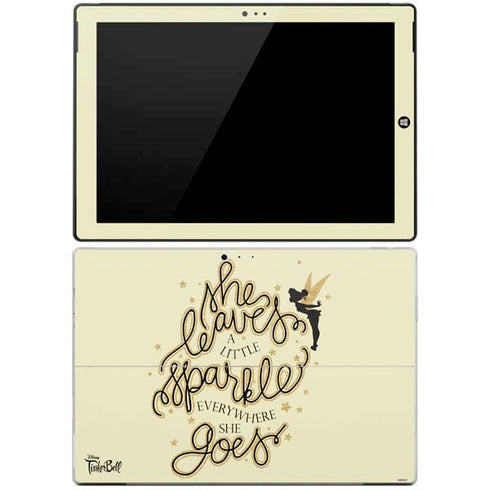 Disney Tinker Bell Leave A Little Sparkle Surface Pro 3 Skin