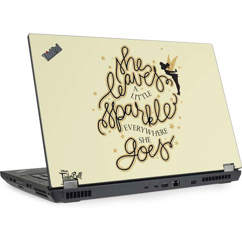 Disney Tinker Bell Leave A Little Sparkle Lenovo ThinkPad Skin