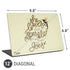 Disney Tinker Bell Leave A Little Sparkle Universal Laptop 12in (9.8 x 6.8in) Skin