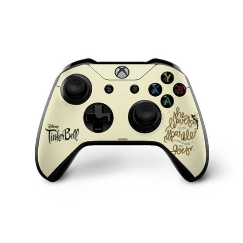 Disney Tinker Bell Leave A Little Sparkle Xbox One X Controller Skin