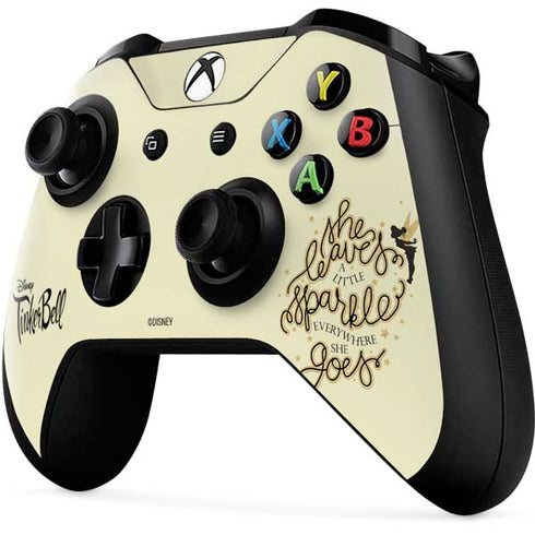 Disney Tinker Bell Leave A Little Sparkle Xbox One X Controller Skin