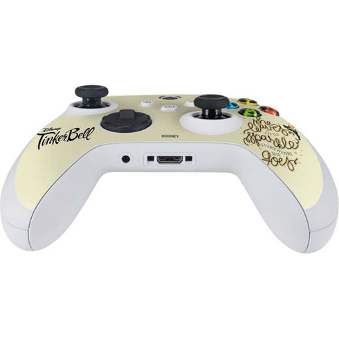 Disney Tinker Bell Leave A Little Sparkle Xbox Series S Controller Skin