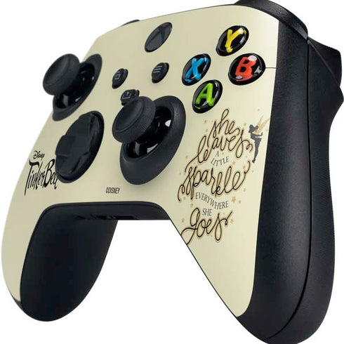 Disney Tinker Bell Leave A Little Sparkle Xbox Series X Controller Skin