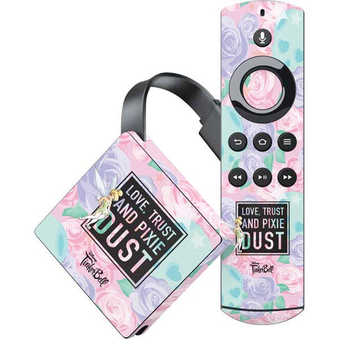 Disney Tinker Bell Love Trust and Pixie Dust Amazon Fire TV Skin