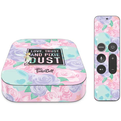 Disney Tinker Bell Love Trust and Pixie Dust Apple TV Skin