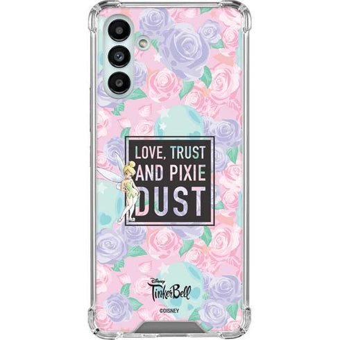 Disney Tinker Bell Love Trust and Pixie Dust Galaxy A13 5G Clear Case