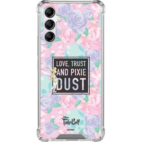 Disney Tinker Bell Love Trust and Pixie Dust Galaxy A14 5G Clear Case