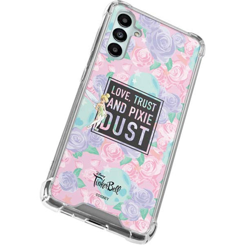 Disney Tinker Bell Love Trust and Pixie Dust Galaxy A14 5G Clear Case
