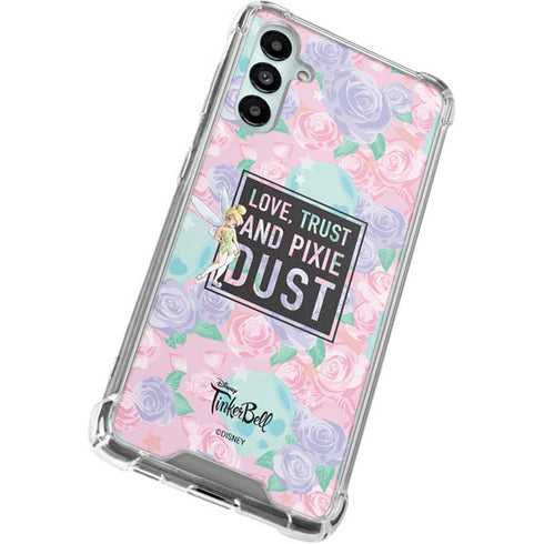 Disney Tinker Bell Love Trust and Pixie Dust Galaxy A15 5G Clear Case