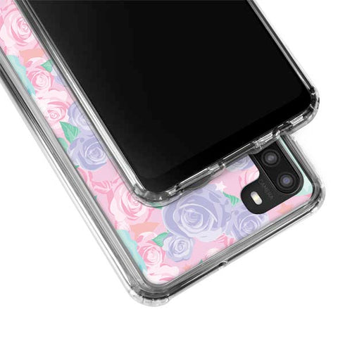 Disney Tinker Bell Love Trust and Pixie Dust Galaxy A21 Clear Case