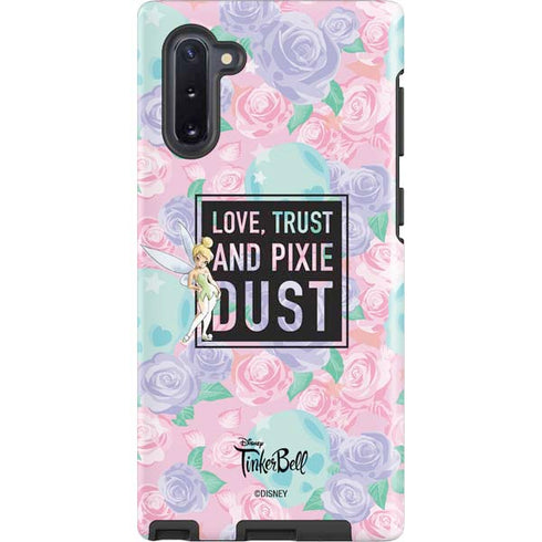 Disney Tinker Bell Love Trust and Pixie Dust Galaxy Note 10 Pro Case