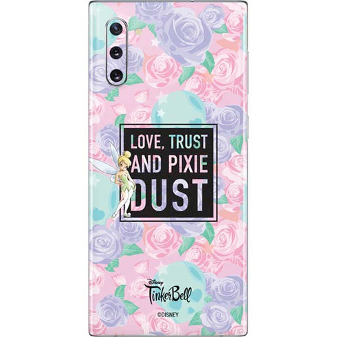 Disney Tinker Bell Love Trust and Pixie Dust Galaxy Note 10 Skin