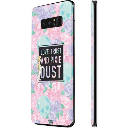 Disney Tinker Bell Love Trust and Pixie Dust Galaxy Note 8 Skin