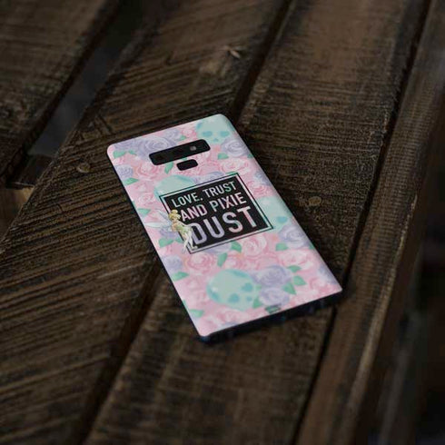 Disney Tinker Bell Love Trust and Pixie Dust Galaxy Note 9 Skin