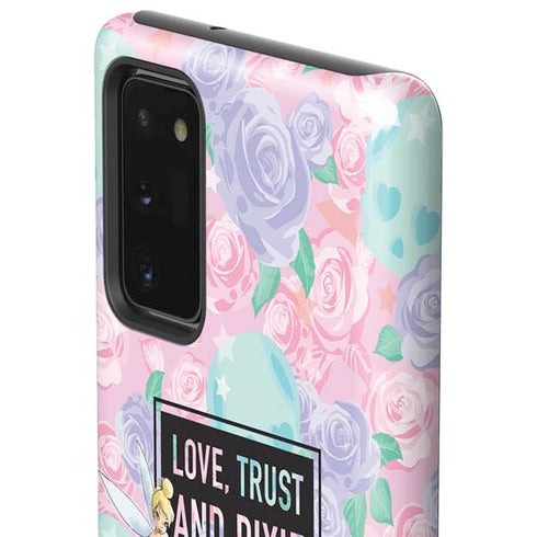 Disney Tinker Bell Love Trust and Pixie Dust Galaxy Note20 5G Pro Case