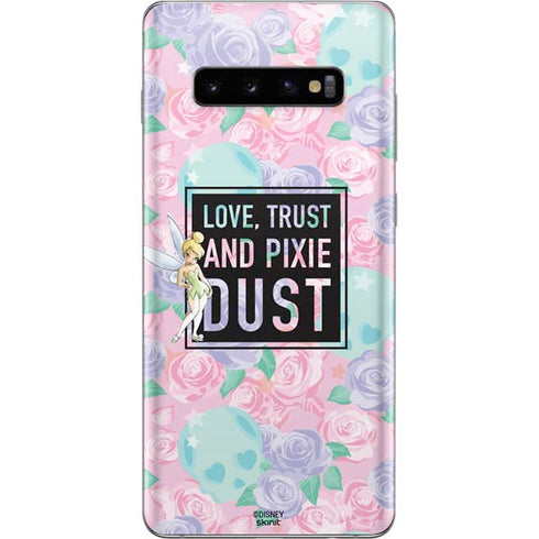 Disney Tinker Bell Love Trust and Pixie Dust Galaxy S10 Plus Skin