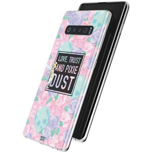 Disney Tinker Bell Love Trust and Pixie Dust Galaxy S10 Skin