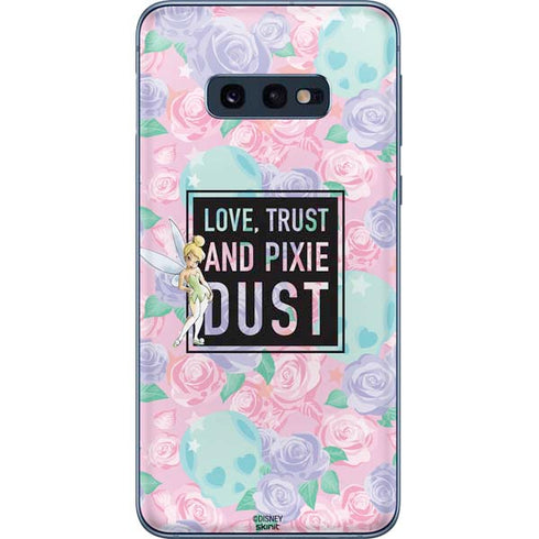 Disney Tinker Bell Love Trust and Pixie Dust Galaxy S10e Skin