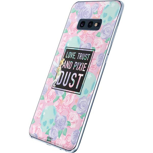 Disney Tinker Bell Love Trust and Pixie Dust Galaxy S10e Skin
