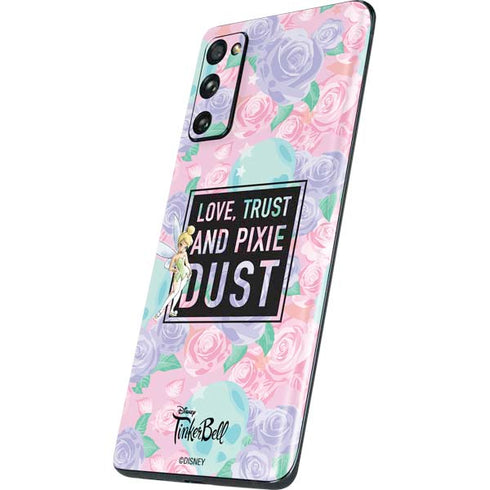 Disney Tinker Bell Love Trust and Pixie Dust Galaxy S20 Fan Edition Skin