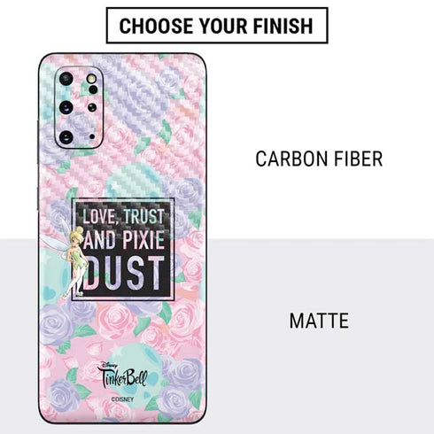 Disney Tinker Bell Love Trust and Pixie Dust Galaxy S20 Plus Skin