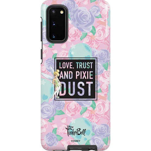 Disney Tinker Bell Love Trust and Pixie Dust Galaxy S20 Pro Case