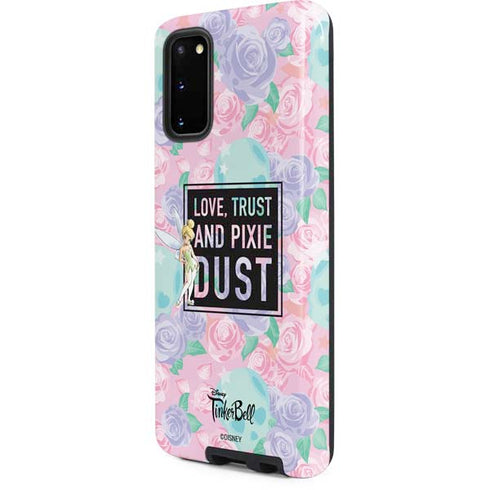 Disney Tinker Bell Love Trust and Pixie Dust Galaxy S20 Pro Case