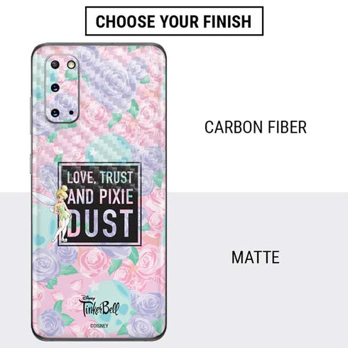 Disney Tinker Bell Love Trust and Pixie Dust Galaxy S20 Skin