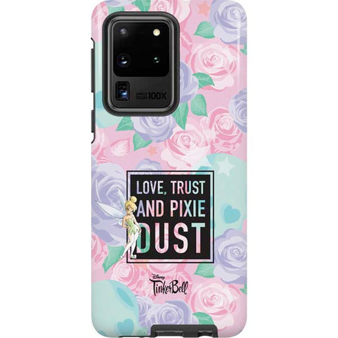 Disney Tinker Bell Love Trust and Pixie Dust Galaxy S20 Ultra 5G Pro Case