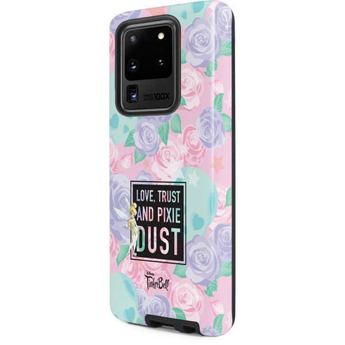 Disney Tinker Bell Love Trust and Pixie Dust Galaxy S20 Ultra 5G Pro Case