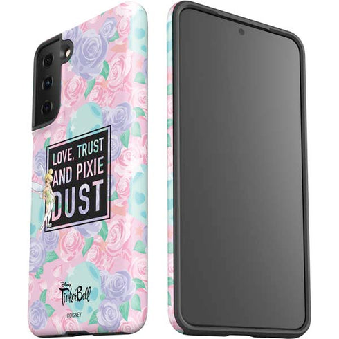 Disney Tinker Bell Love Trust and Pixie Dust Galaxy S21 FE Pro Case