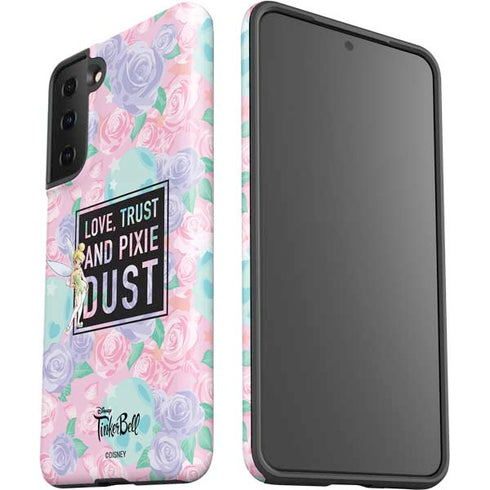 Disney Tinker Bell Love Trust and Pixie Dust Galaxy S21 Plus 5G Pro Case