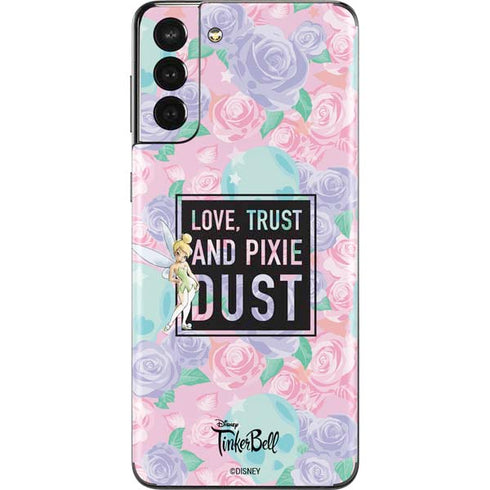 Disney Tinker Bell Love Trust and Pixie Dust Galaxy S21 Plus 5G Skin