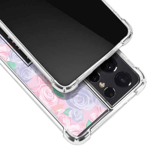 Disney Tinker Bell Love Trust and Pixie Dust Galaxy S21 Ultra 5G Clear Case