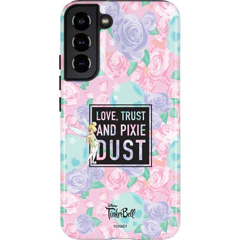 Disney Tinker Bell Love Trust and Pixie Dust Galaxy S22 Plus Pro Case