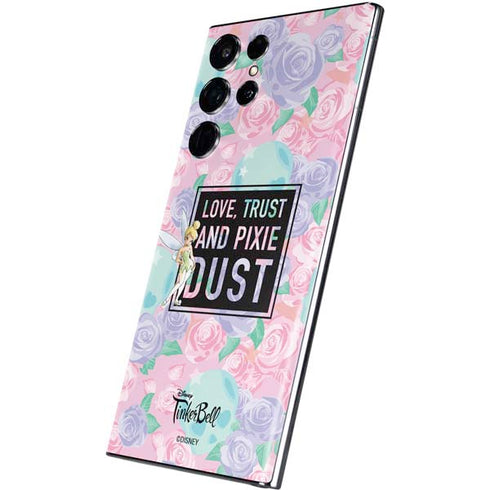 Disney Tinker Bell Love Trust and Pixie Dust Galaxy S22 Ultra Skin