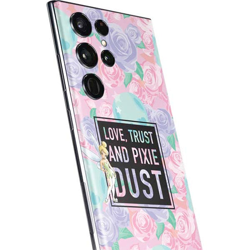 Disney Tinker Bell Love Trust and Pixie Dust Galaxy S22 Ultra Skin