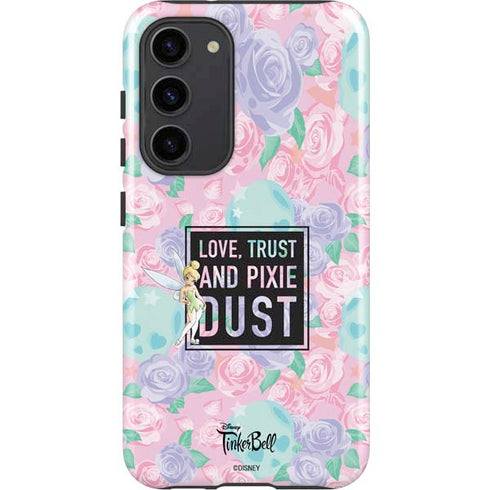 Disney Tinker Bell Love Trust and Pixie Dust Galaxy S23 Plus Pro Case