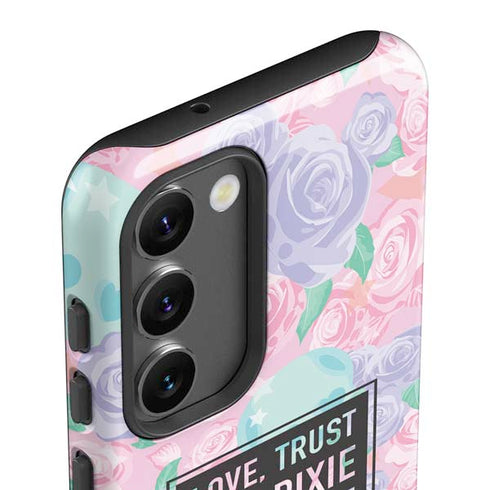 Disney Tinker Bell Love Trust and Pixie Dust Galaxy S23 Plus Pro Case
