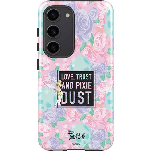 Disney Tinker Bell Love Trust and Pixie Dust Galaxy S23 Pro Case