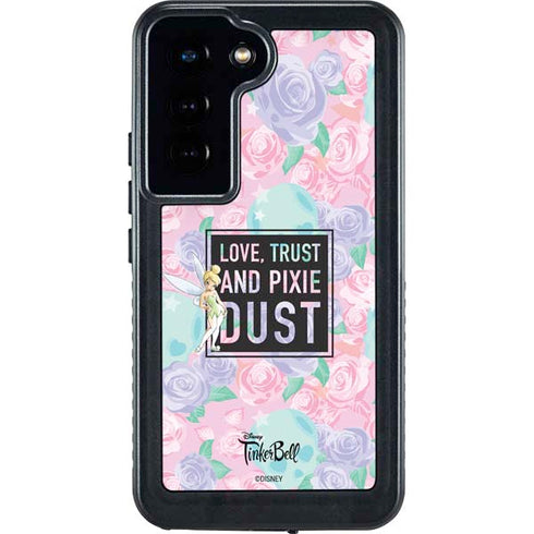 Disney Tinker Bell Love Trust and Pixie Dust Galaxy S23 Waterproof Case