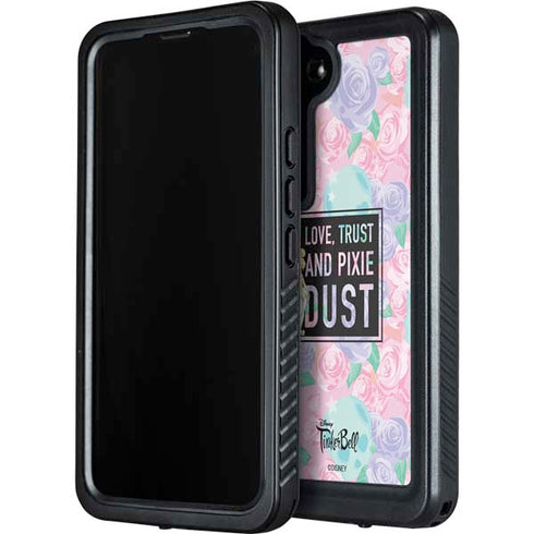 Disney Tinker Bell Love Trust and Pixie Dust Galaxy S23 Waterproof Case