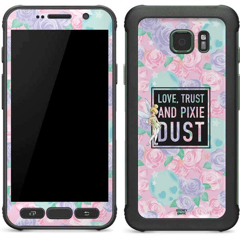 Disney Tinker Bell Love Trust and Pixie Dust Galaxy S7 Active Skin